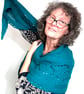 Knitting pattern for a Brioche lace triangular shawl - Image 4