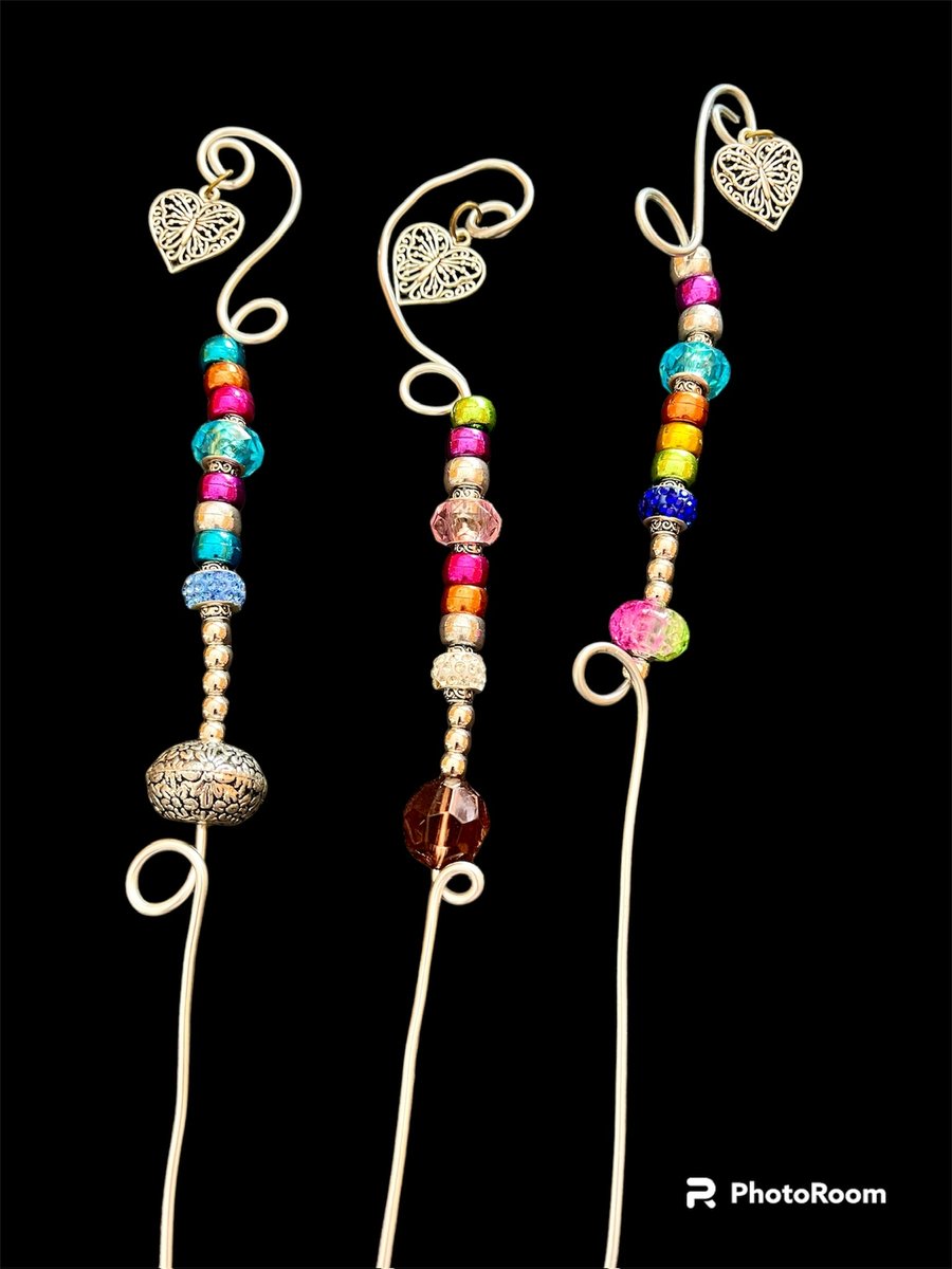 Fairy Wands, Garden Stake , Flower Pot Stakes, Plant Pot Stake, Thank You Gift