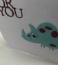  Birthday card. Dinosaur Birthday card. Dinosaur card. 204.  - Image 4