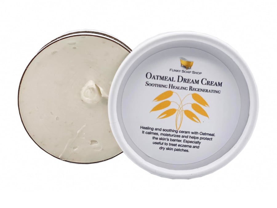 Oatmeal Dream Cream, Soothing, Healing, Regenerating, 70g