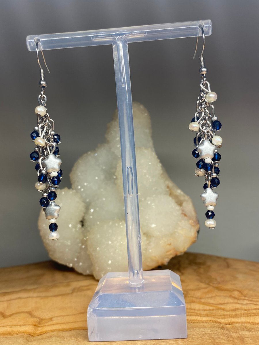 Edna - Star Charm Earrings 