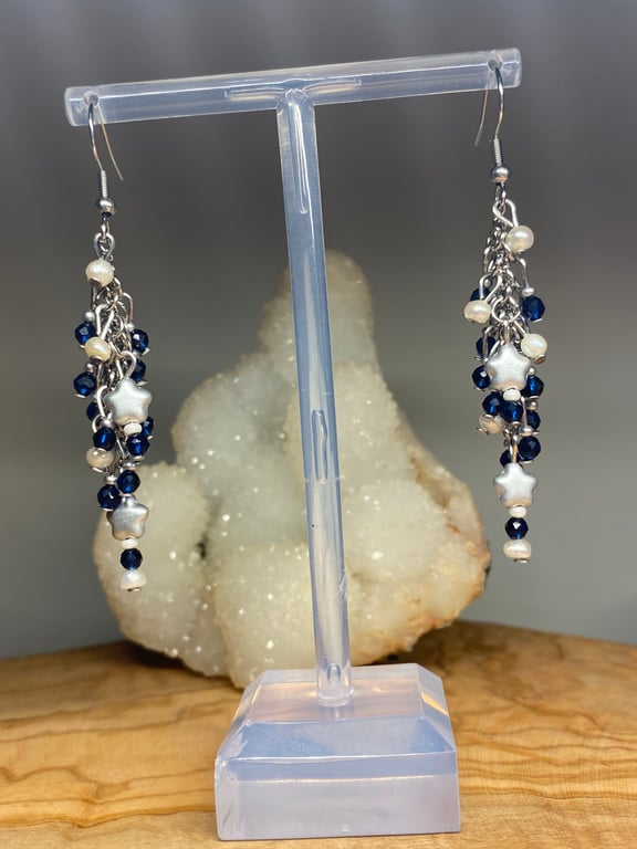 Edna - Star Charm Earrings 