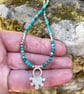 Sterling silver and turquoise Necklace - Image 3