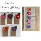 Crochet Flower Gift Tags