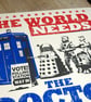 Vote! Doctor Who Hand Pulled Limited Edition Screen Print - Image 2