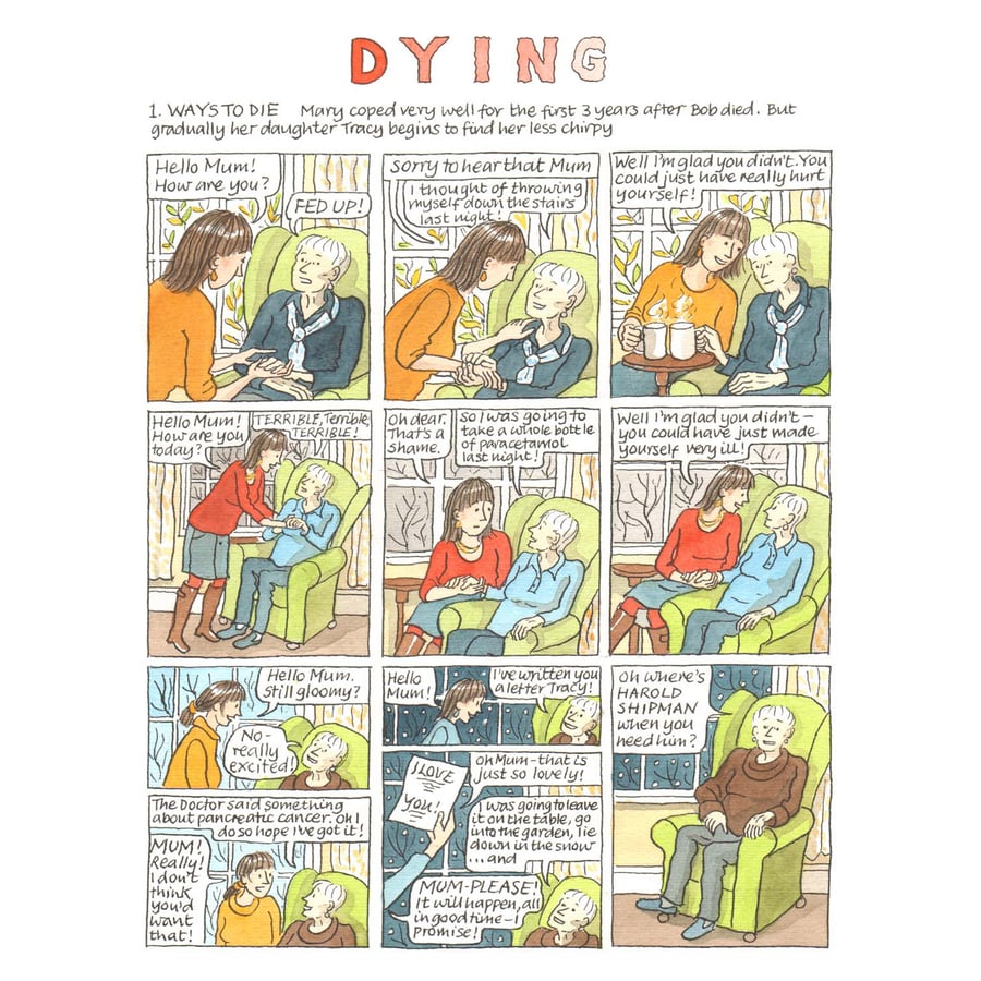 'Dying': a short graphic story