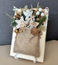 Luxury diorama gold Christmas card boxed keepsake reindeer winter holiday wishes - Image 6