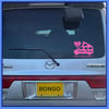 Personalized Mazda Bongo Campervan Vinyl Decal