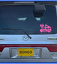 Personalized Mazda Bongo Campervan Vinyl Decal