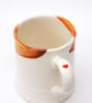 sunshine hare mug - handpainted  - Image 3
