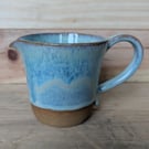 Turquoise green toasted jug