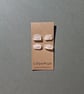 Set of four frosted white sea glass buttons - Image 2
