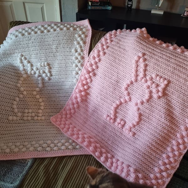 Handmade crochet blanket