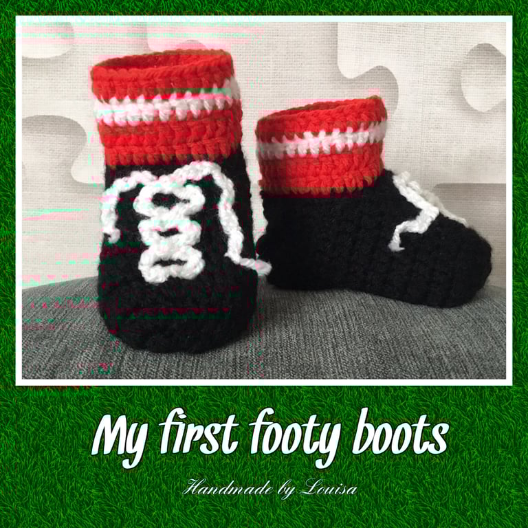 My first footy booties
