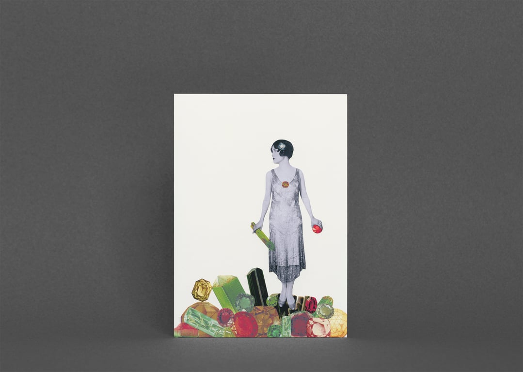 Colourful Gem Card - Jewel Thief