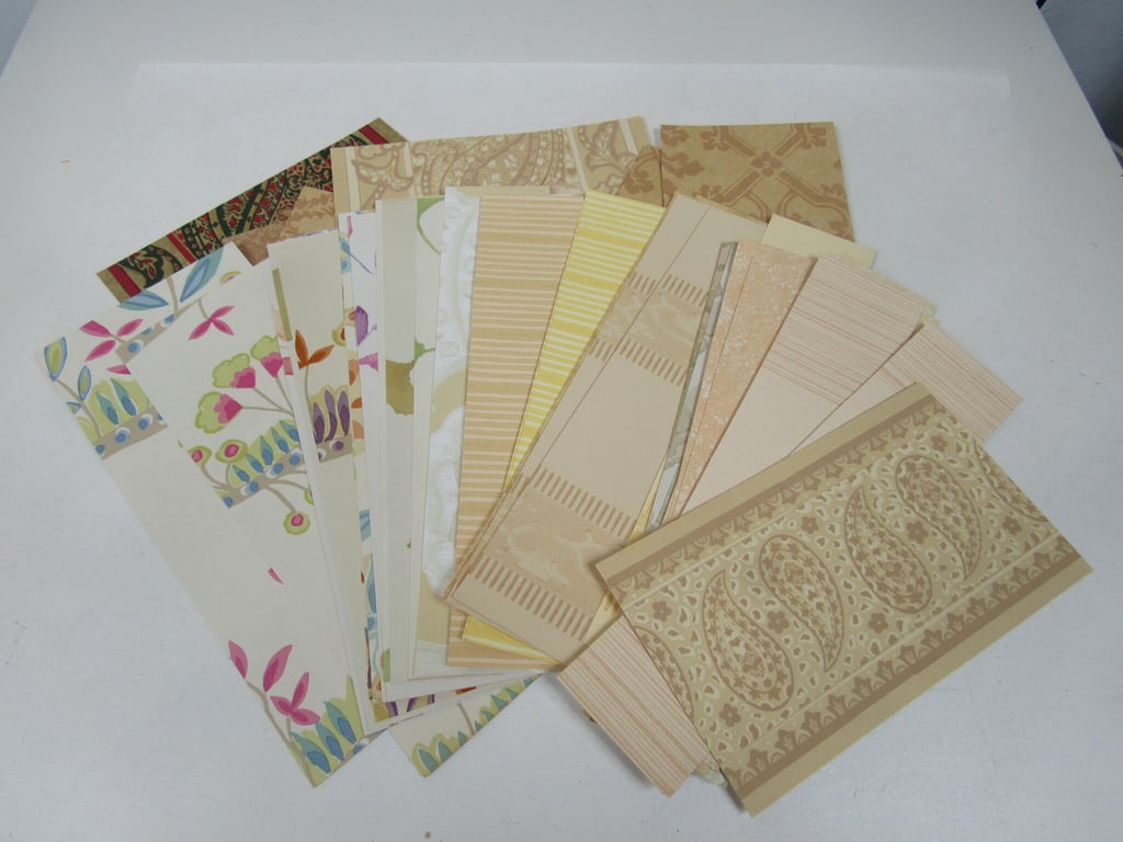 Mixed Small Sanderson Designs White Cream Wallpaper Craft Pack