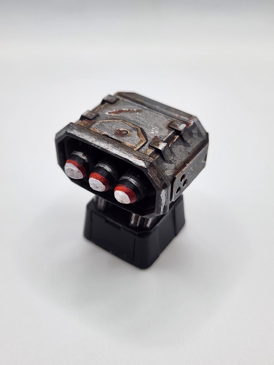 Keyboard Accessory Missile Turret Key Caps