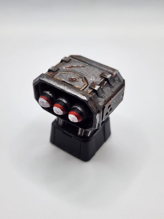 Keyboard Accessory Missile Turret Key Caps