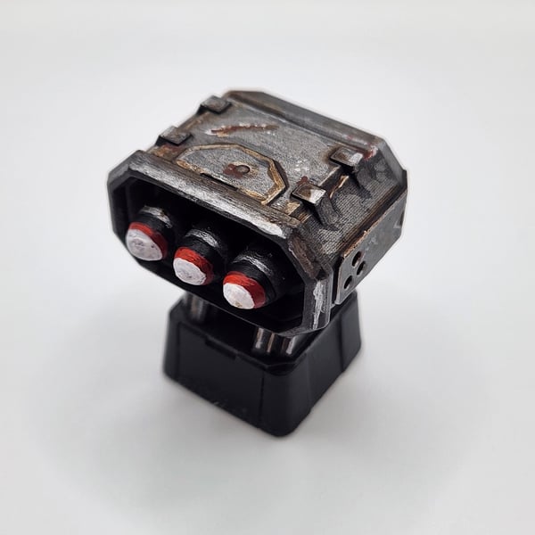 Keyboard Accessory Missile Turret Key Caps