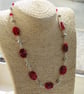 Red Millefiori Necklace - Image 1