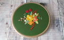 Floral Embroidery Art