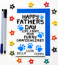 Personalised Father's Day Card For Grandad From Dogs, Cats, Pets, Furry Children - Image 1
