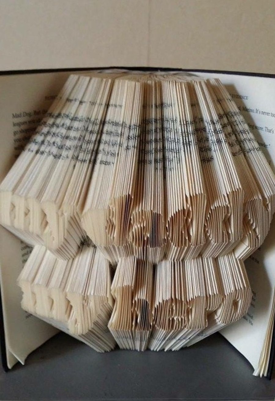 my daddy my hero No-Cut 2-Line MMF Book Folding Pattern - EMAILED PDF PATTERN