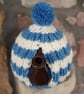 Vegan Small Tea Cosy for 2 Cup Tea Pot, Cornish Style, Hand Knitted - Image 7