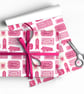 Valentines Day love coupon wrapping paper - Image 1