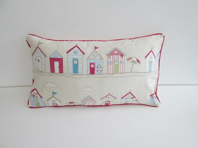 Beach Huts  Cushion 