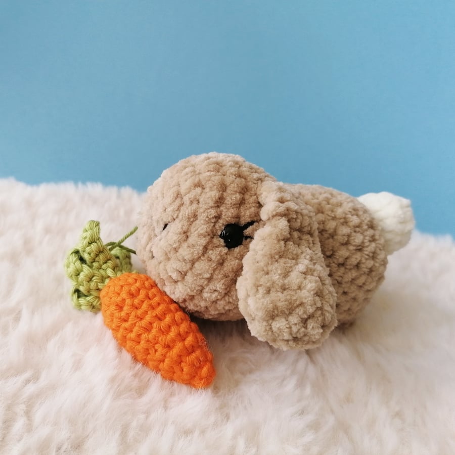 Crochet Bunny and Carrot