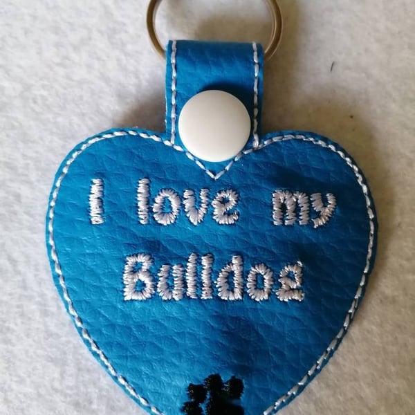 433. I love my Bulldog keyring.