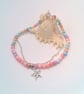 Pastel Marble Crystal, Chain & Stars Jewellery Set, Gift for Her, Mother's Day  - Image 9