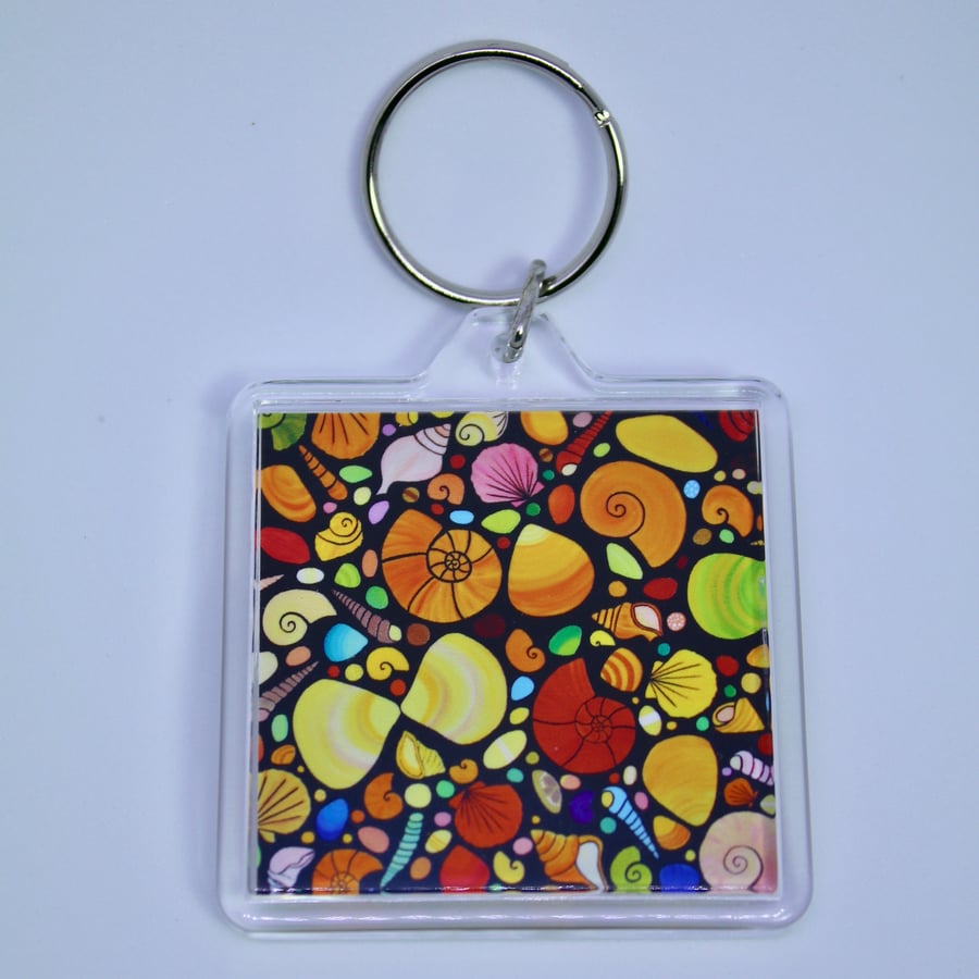 SEASHELLS KEYRING