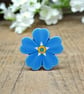Forget Me Not Pin, Handmade Bereavement Gift, Miss You Gift, Funeral Favour,