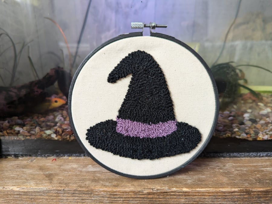 Witches Hat Halloween wall hanging 