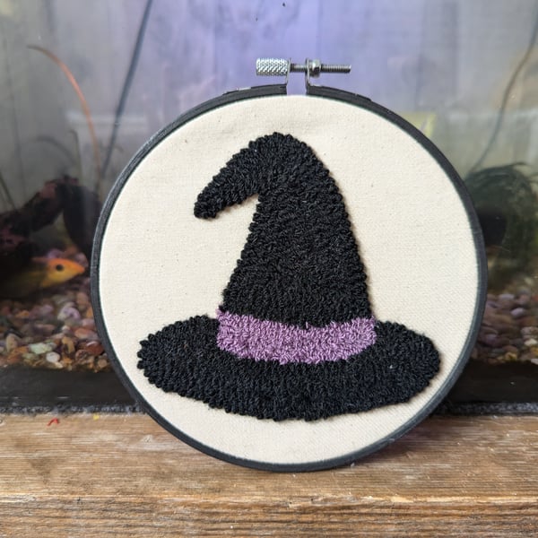 Witches Hat Halloween wall hanging 