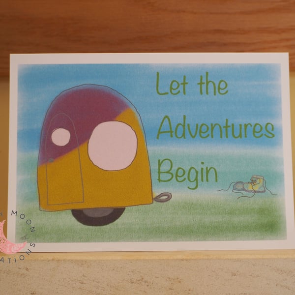 Caravan Adventures, Blank Card