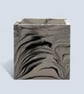 Plant Pot Cube - Unique White with Black Marbling Square Planter - Image 10