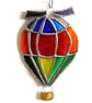 HotAir Balloon Stained Glass Suncatcher Rainbow - Image 4