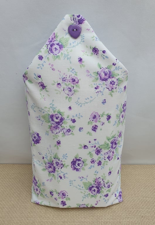 Reusable Fabric Gift Bag, button top
