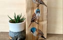 Wood stump paintings