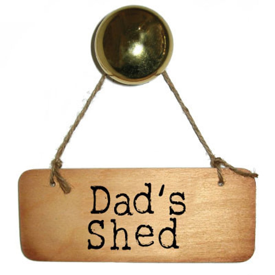 Dad's Shed Sign