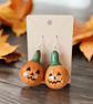 Pumpkin Gourd Earrings - Image 1