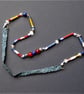 Textile Bead Necklace - Image 1