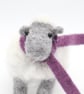 Winter Woolly Sheep - Handmade Needle Felted Decoration Birthday Christmas Gift - Image 8