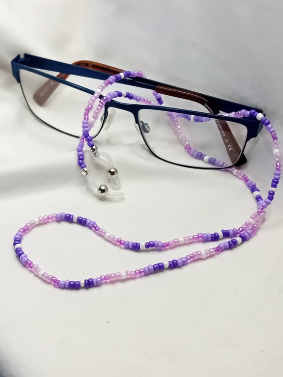 Eye Glass Chain in Purple