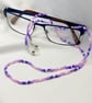 Eye Glass Chain in Purple
