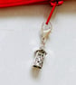 Wishing Well, clip on charm, stitch marker, zipper pull, planner charm 