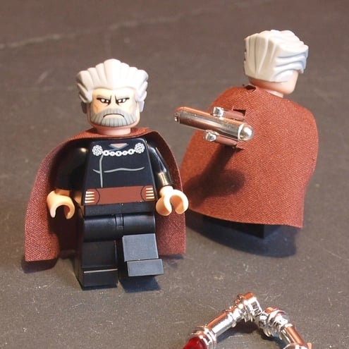 Star Wars Lego Cuff Links Lego Figure Count Dooku